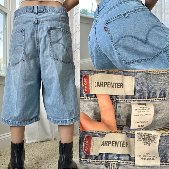 Levi's Shorts Y2k Utility Baggy Jorts Poshmark
